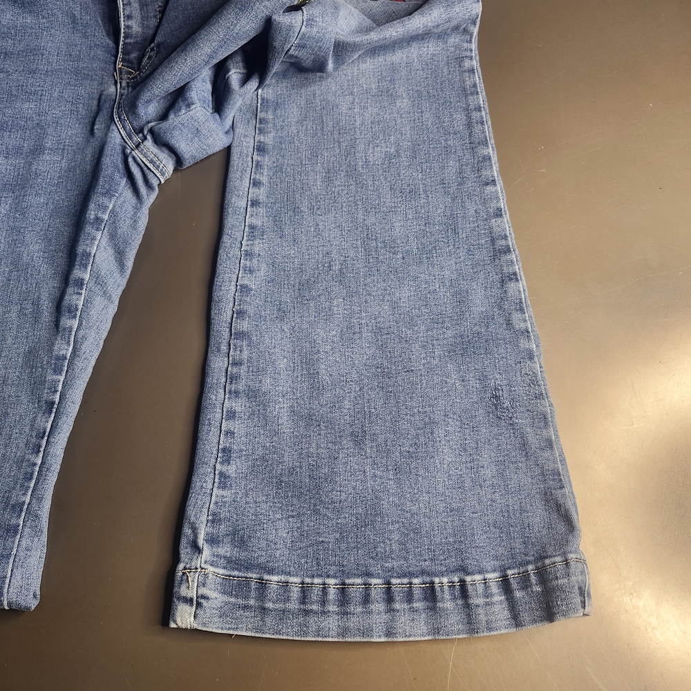 Ed HARDY JEANS Women's Boot Cut Jeans - Blue with Gold Accents - Picture 7 of 12